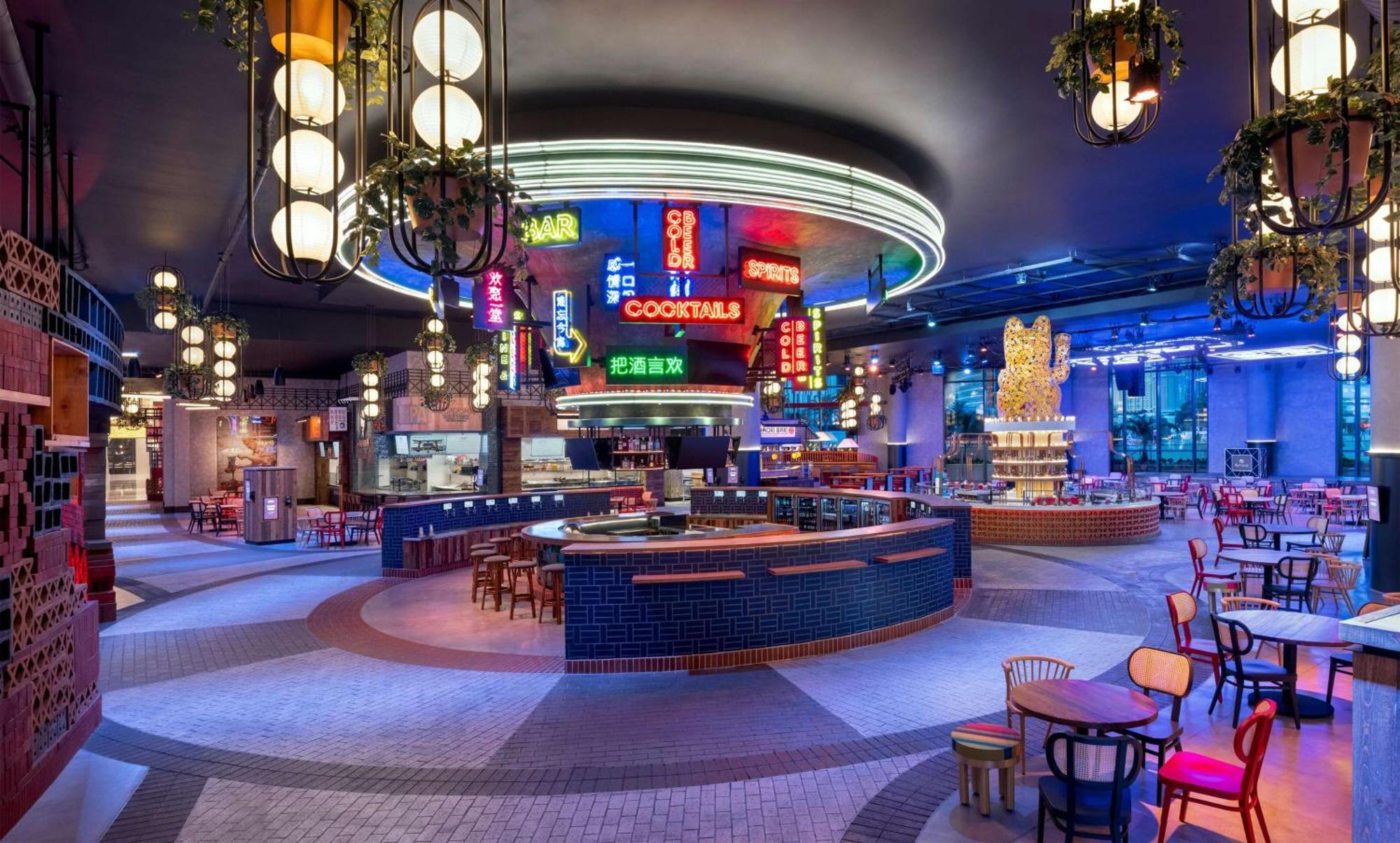 Las Vegas Hilton At Resorts World Esterno foto The interior of the restaurant
