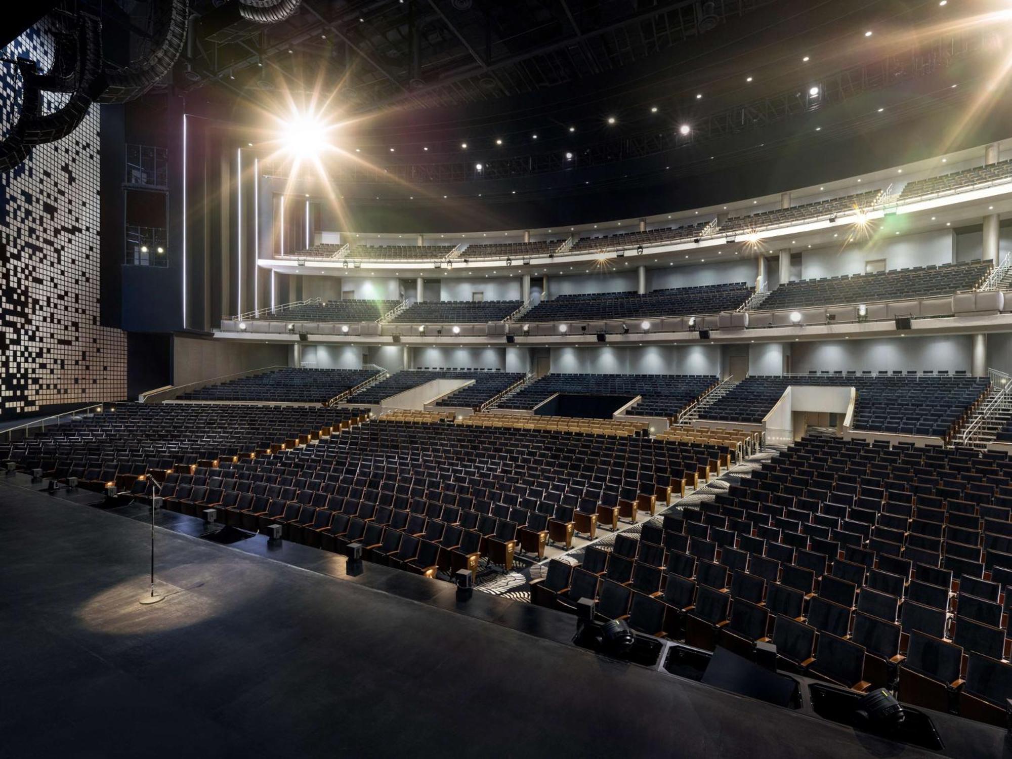 Las Vegas Hilton At Resorts World Esterno foto The interior of the venue