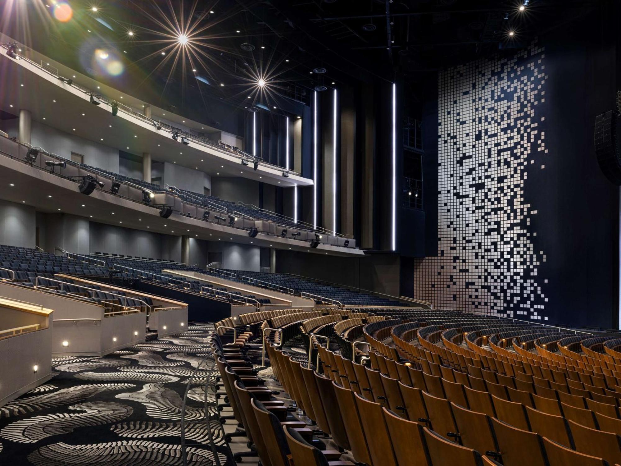 Las Vegas Hilton At Resorts World Esterno foto The interior of the venue