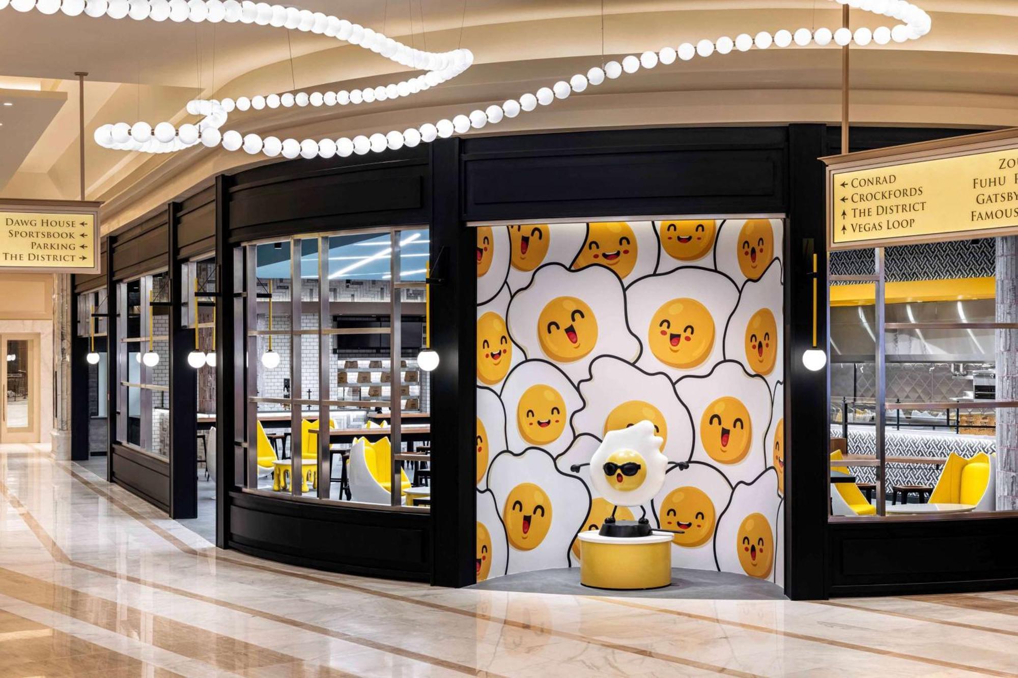 Las Vegas Hilton At Resorts World Esterno foto The Egg Shop