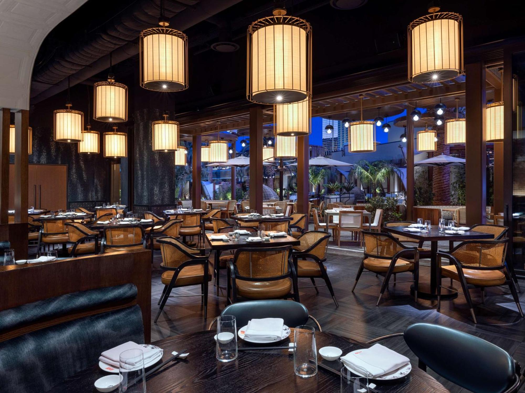 Las Vegas Hilton At Resorts World Esterno foto Interior of the restaurant