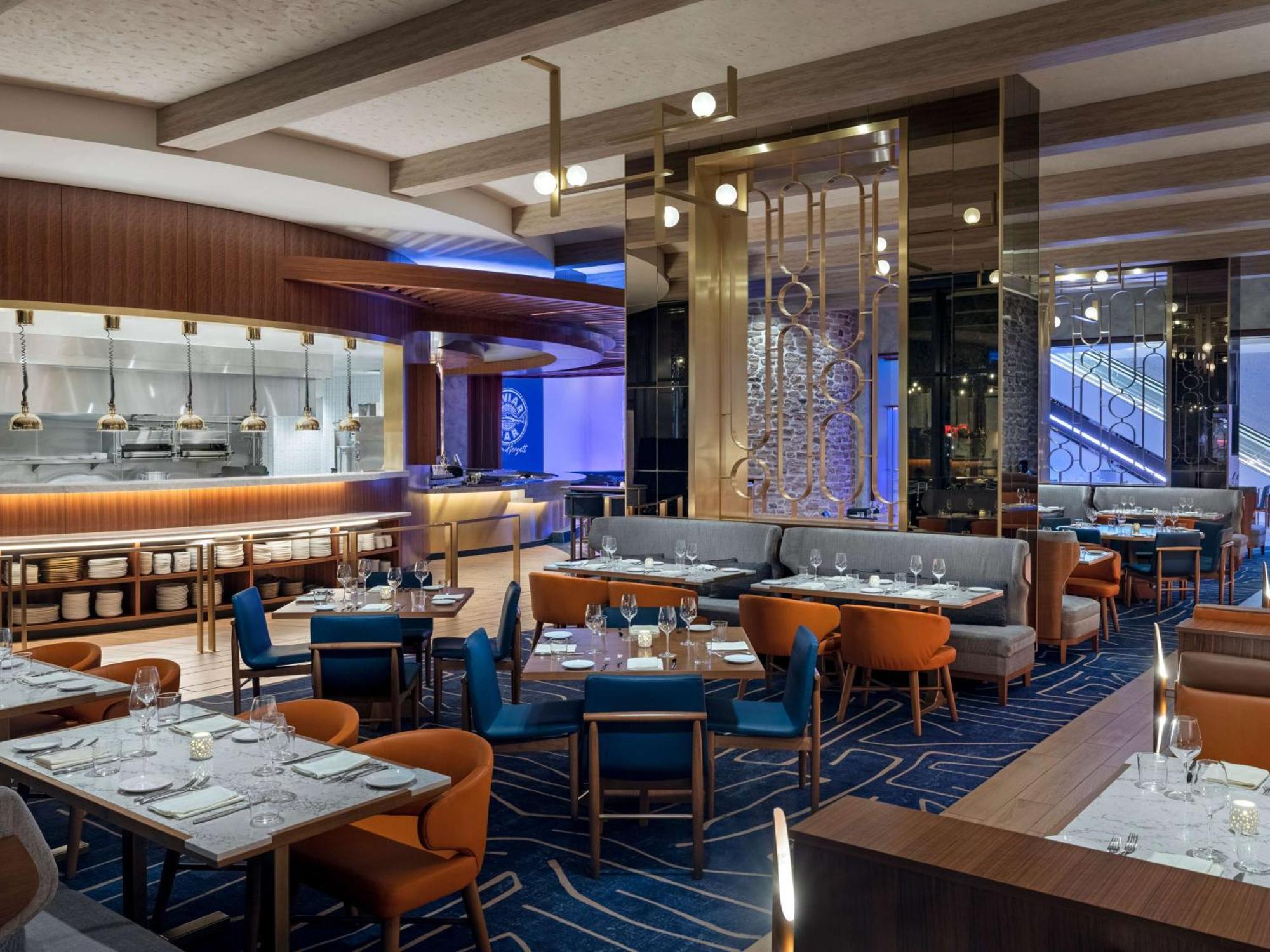 Las Vegas Hilton At Resorts World Esterno foto The restaurant's interior