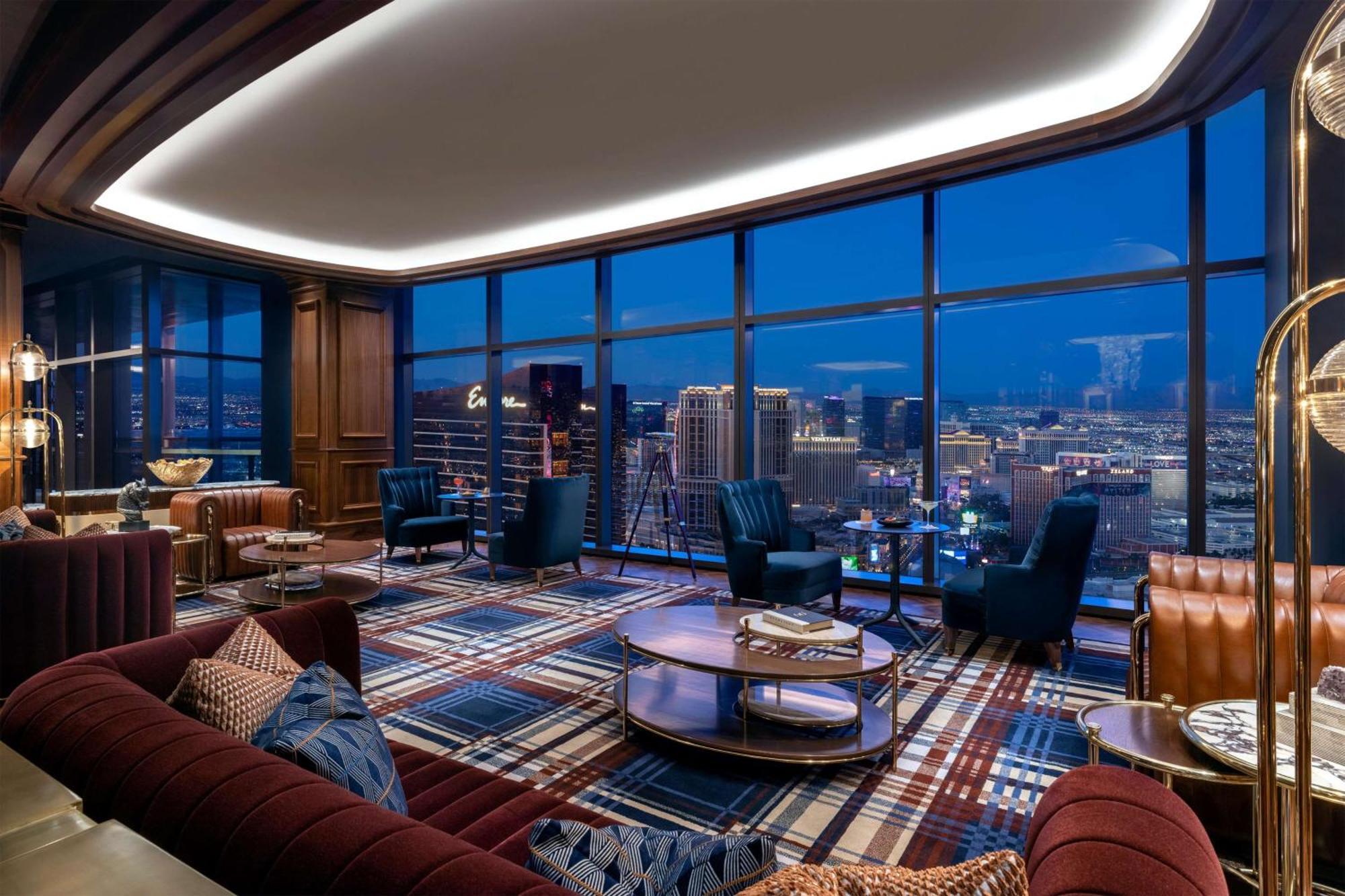 Las Vegas Hilton At Resorts World Esterno foto The Sky Club at the Four Seasons Hotel