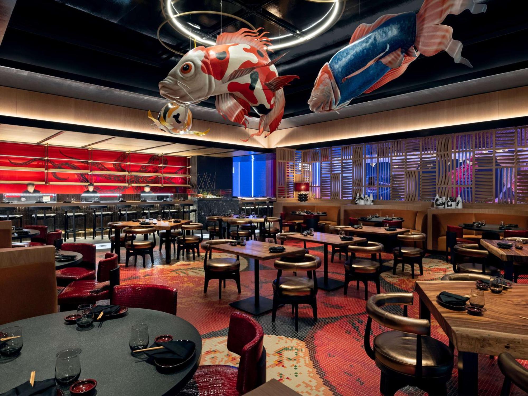Las Vegas Hilton At Resorts World Esterno foto Interior of Sushi Bar