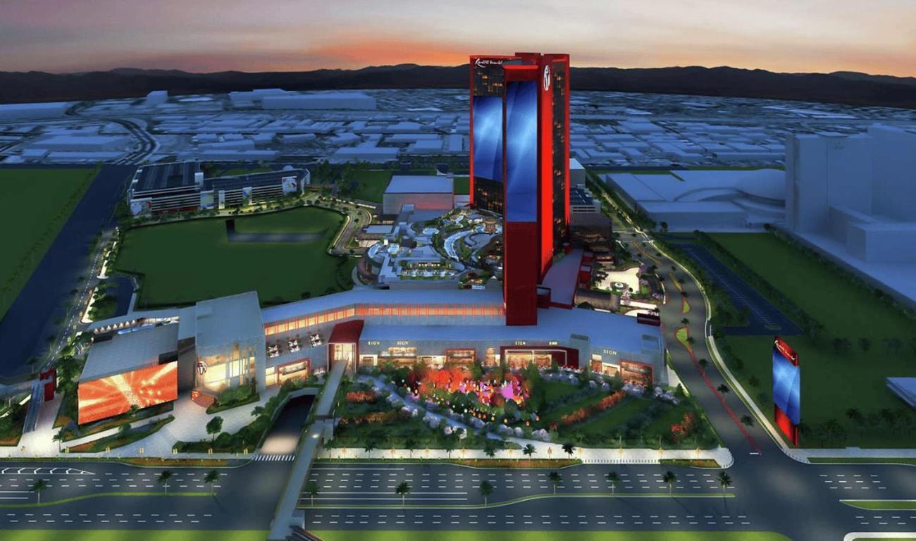 Las Vegas Hilton At Resorts World Esterno foto The proposed resort